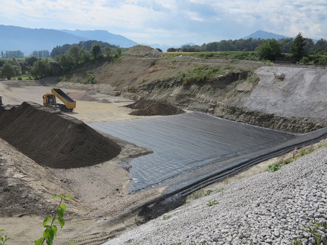 Deponie Alznach, Etappe 4.3, Basisabdichtung