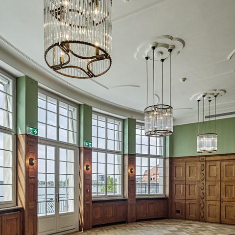 Kleiner Saal auf der Westseite, © Roger Frei, Zürich