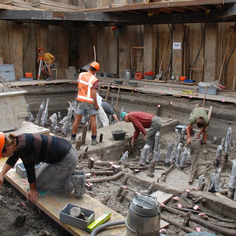 Zug Riedmatt, Grabung 2008