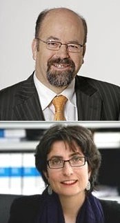 Fotos Regierungsrätin Weichelt und Rgierungsrat Eder