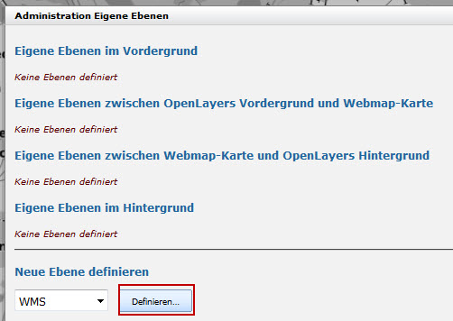 Neue Ebene definieren 2