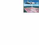 Abbildung eines Flugzeugs.