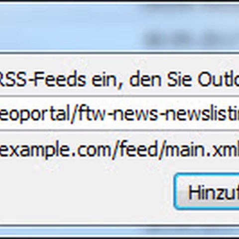 RSS im Outlook 3a