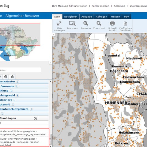 ZugMap.secure: WMS darstellen