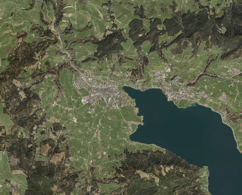 Bild Orthofoto Ägeri