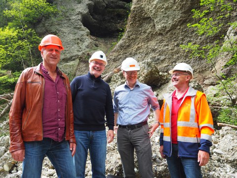 Sanierung Wanderweg «Sihlmatt-Sihlsprung» kommt voran