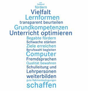 Zug hat gute Schulen - Pfeil