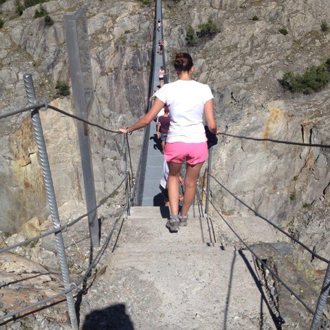 124m Hängebrücke Belalp-Riederalp