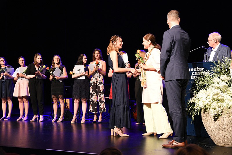 Übergabe Diplome Absolventen 2019