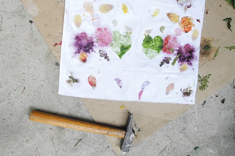 Ausstellungsrundgang mit Otto Heigold am 16. April