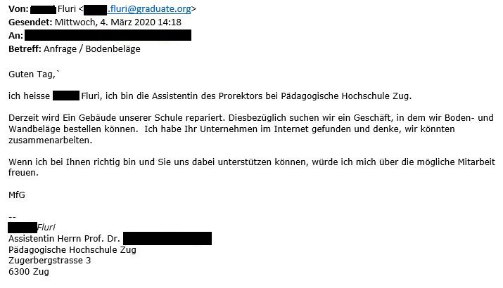 Fakemail @graduate.org