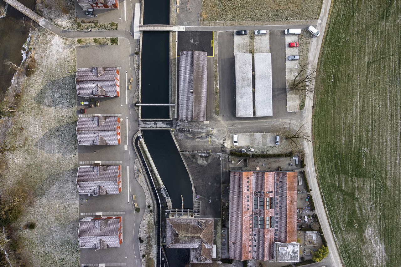 Kosthäuser Kraftwerk Hagendorn, Bild: www.andreasbusslinger.ch