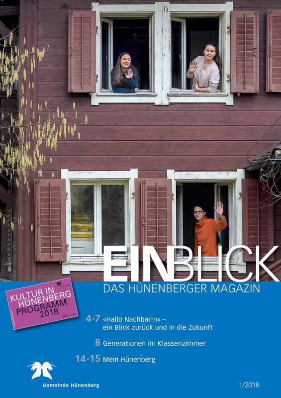 Gemeindemagazin Hünenberg Titelseit Einblick