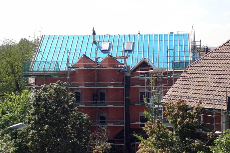 Gebäude Dorf Hünenberg