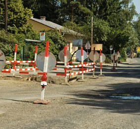 Bild einer kleinen Baustelle