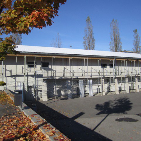 Bau der ersten Anlage