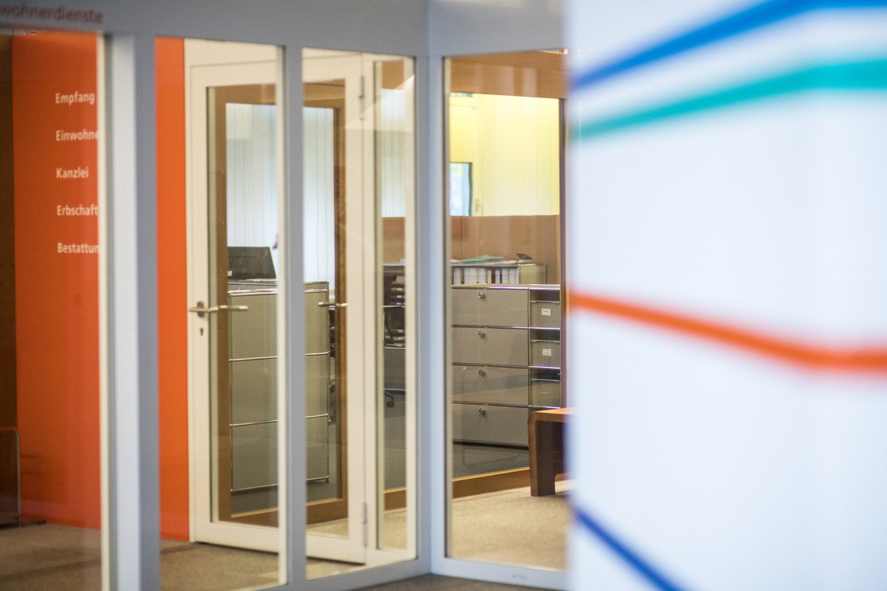 Schalter Einwohnerkontrolle