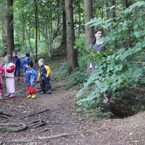 Spielen im Wald 1