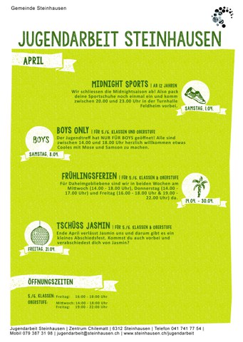 Was geht im April 2017?