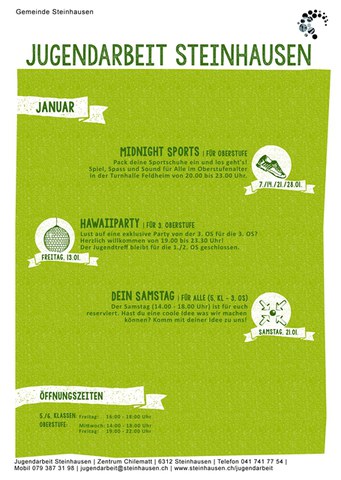 Was geht im Januar 2017?