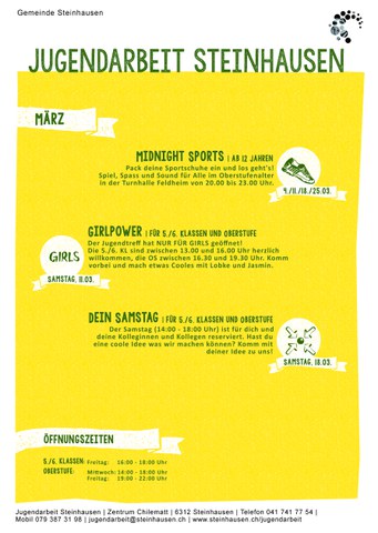 Was geht im März 2017?