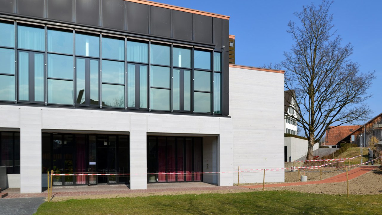 Zugang Jugendtreff über Kirchweg