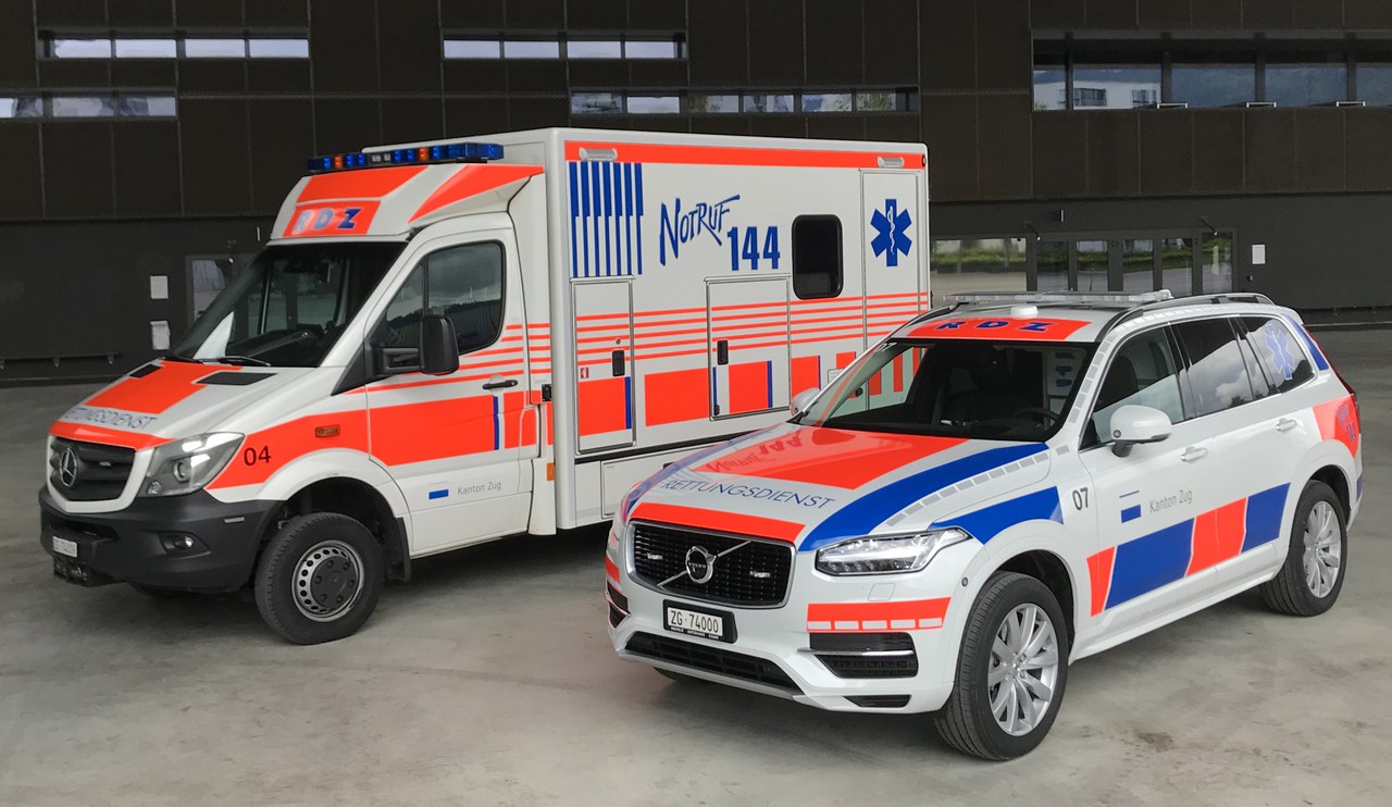 Rettungswagen und NAF