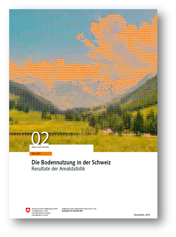 Publikation Arealstatistik BFS 2013
