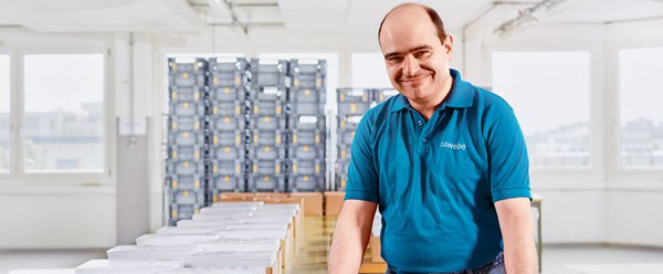 Mitarbeiter in der Rüsterei