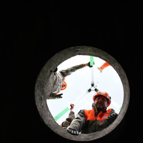 Übung - Rettung aus Trümmern mittels Dreibein