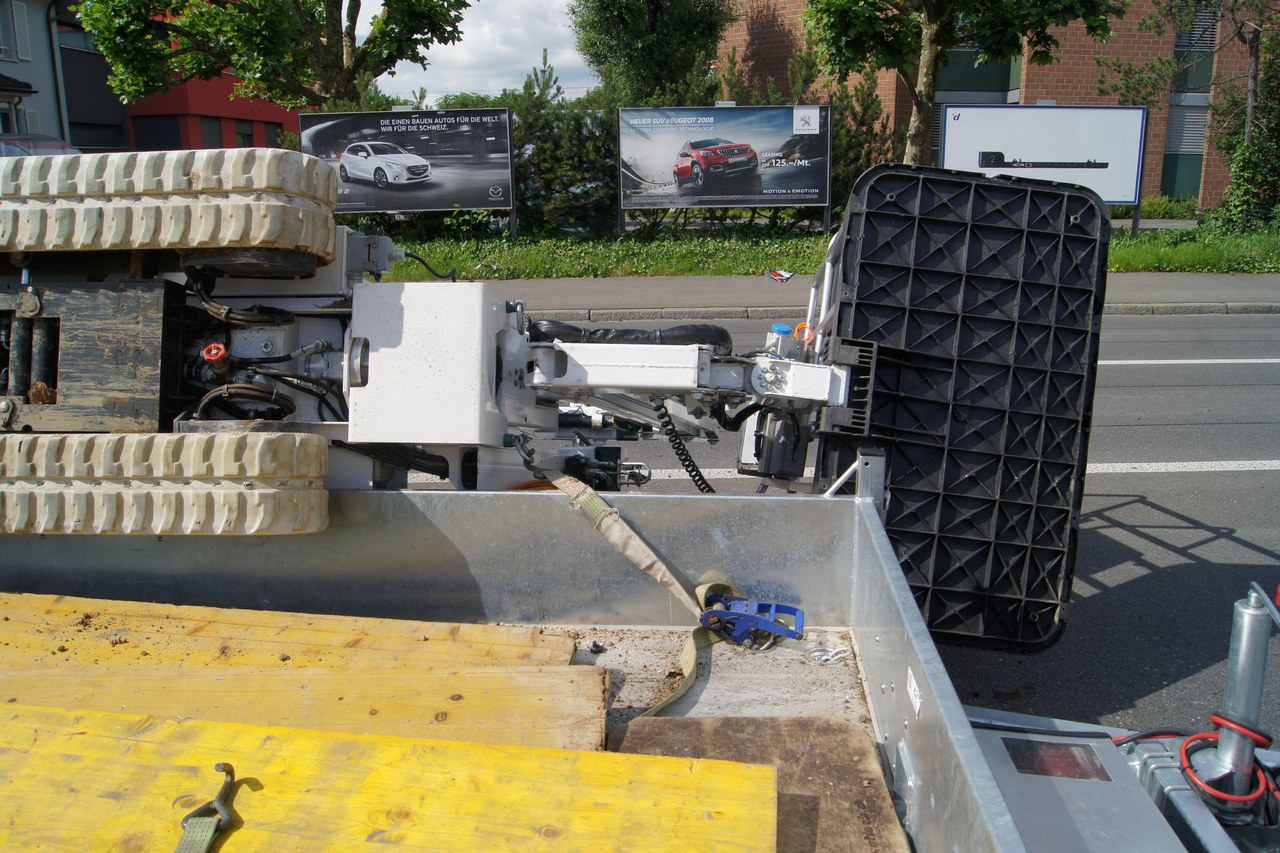 Unfallstelle Chamerstrasse