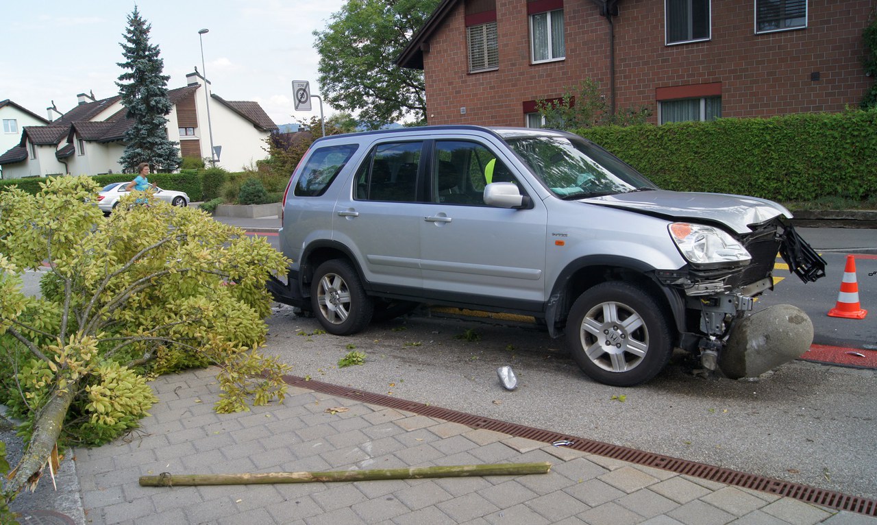 Keine Verletzten nach Verkehrsunfall