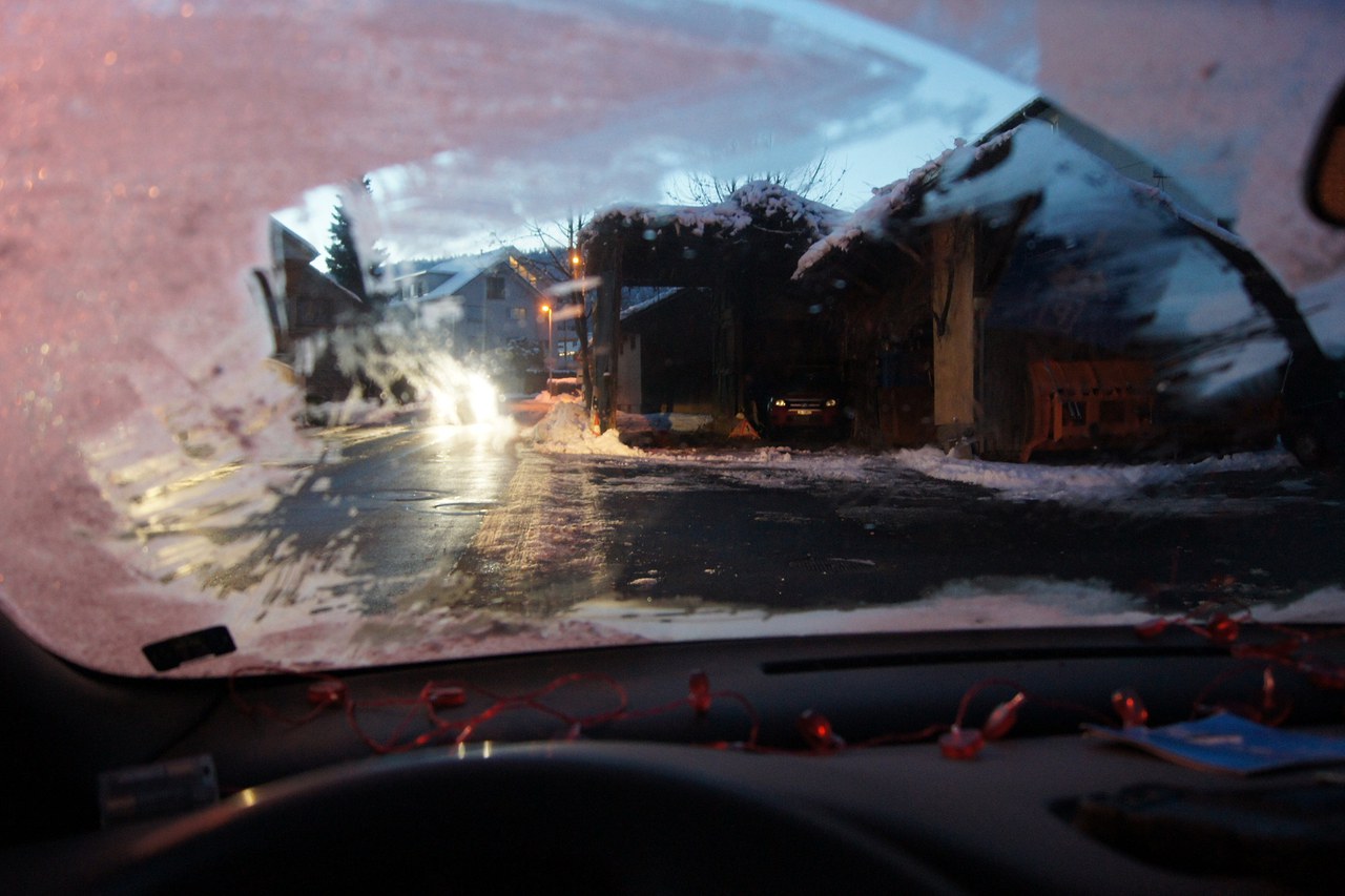 Im Blindflug zur Arbeit