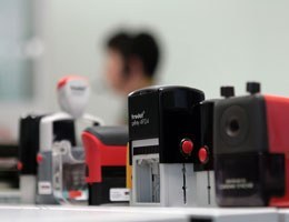 Verschiedene Stempel