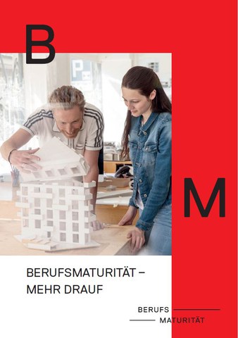 Bild, das die Titelseite des BM-Flyers zeigt.