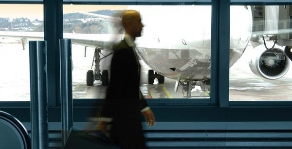 Arriving at the airport