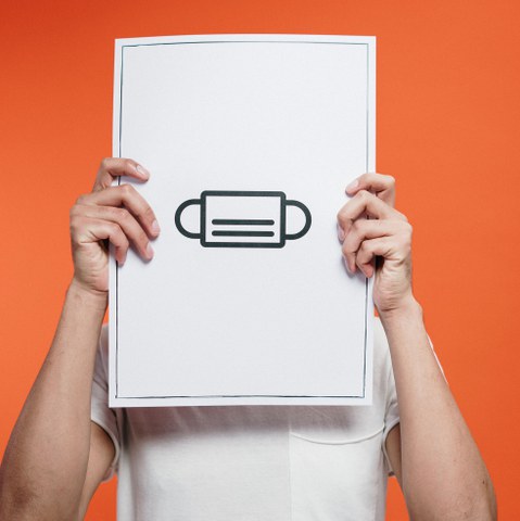 Covid Corona Gesichtsmaske