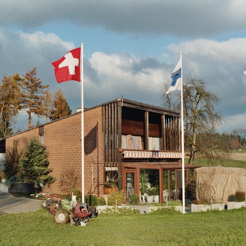 Moderner Bauernhof von 1974 Cham (ZG)