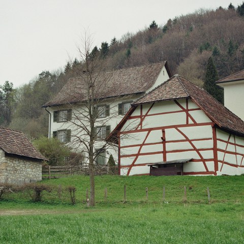 Pfarrscheune (1535) in Merishausen (SH)