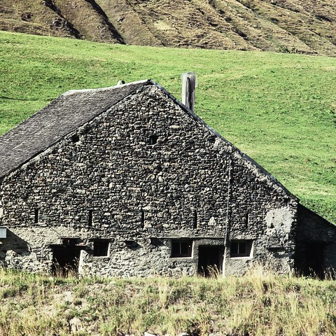 Gemauerte Stallscheune 1809 Hospental (UR)