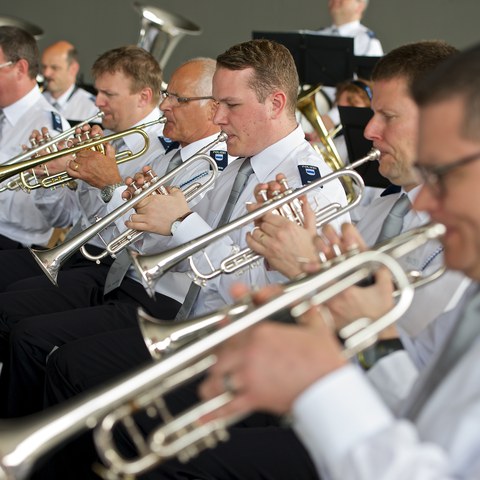 Polizeimusik Zug (Bild: Christian H. Hildebrand)