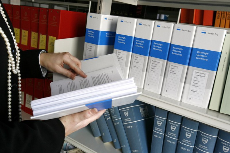Gesetzessammlung und Bibliothek